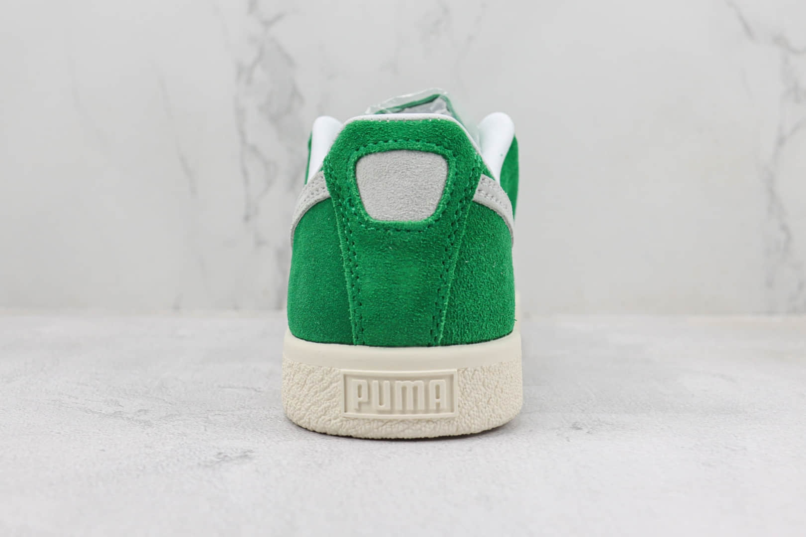 彪马PUMA Clyde OG纯原版本五十周年纪念白绿色低帮板鞋 莆田彪马货源 货号:391962-03