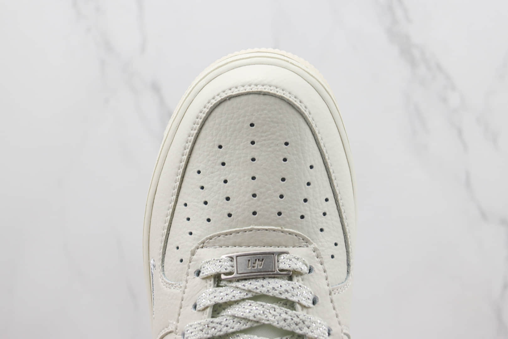 耐克Nike Air Force 1'07 Low纯原版本低帮空军一号UN联名米白拿铁板鞋 莆田天花板AF1系列 货号:BS9055-735