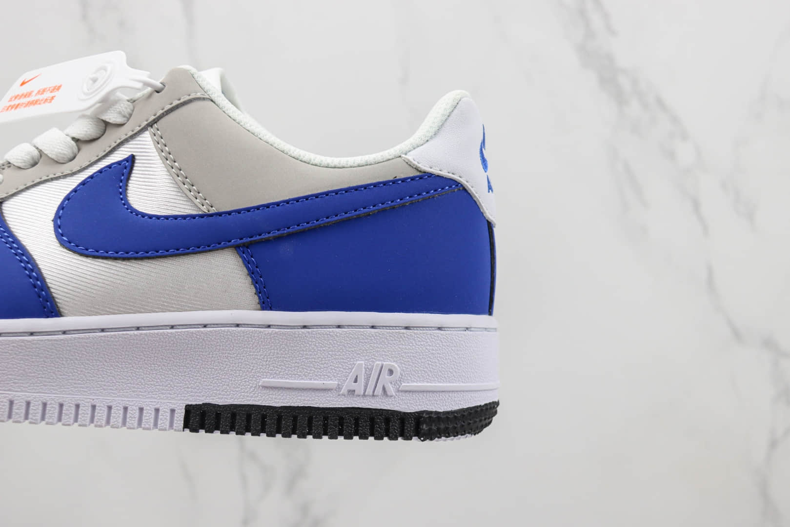 耐克Nike Air Force 1 Low “Timeless”纯原版本低帮空军一号白灰蓝拼接板鞋 莆田耐克货源 货号:FJ5471-121