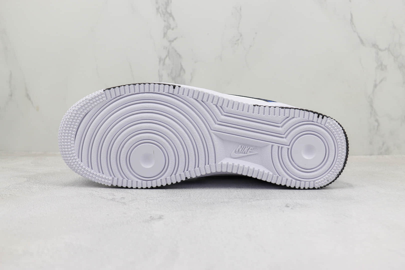 耐克Nike Air Force 1 Low “Timeless”纯原版本低帮空军一号白灰蓝拼接板鞋 莆田耐克货源 货号:FJ5471-121