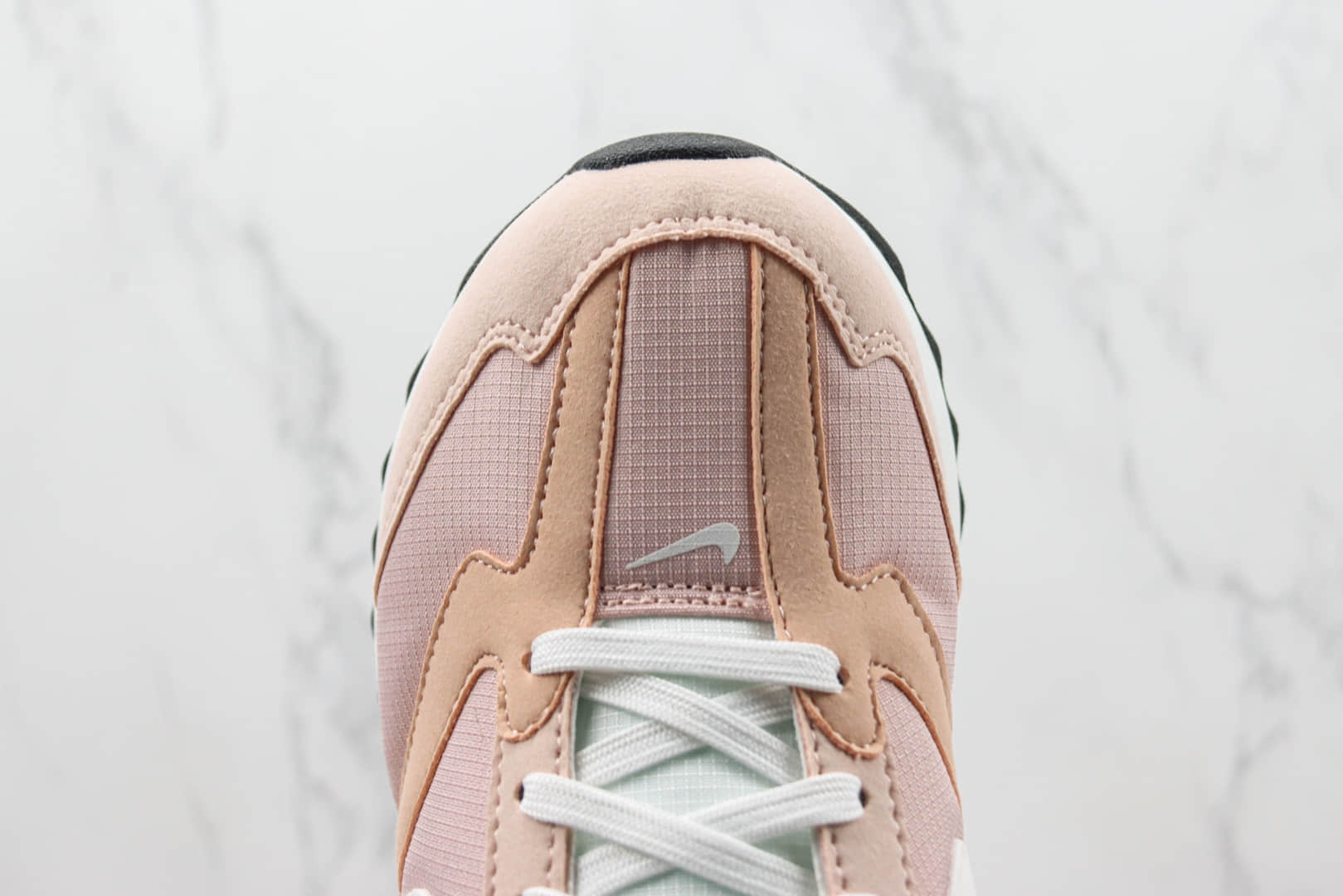 耐克Nike Air Max Dawn纯原版本黎明系列粉白色气垫慢跑鞋 莆田耐克货源 货号:DC4068-601