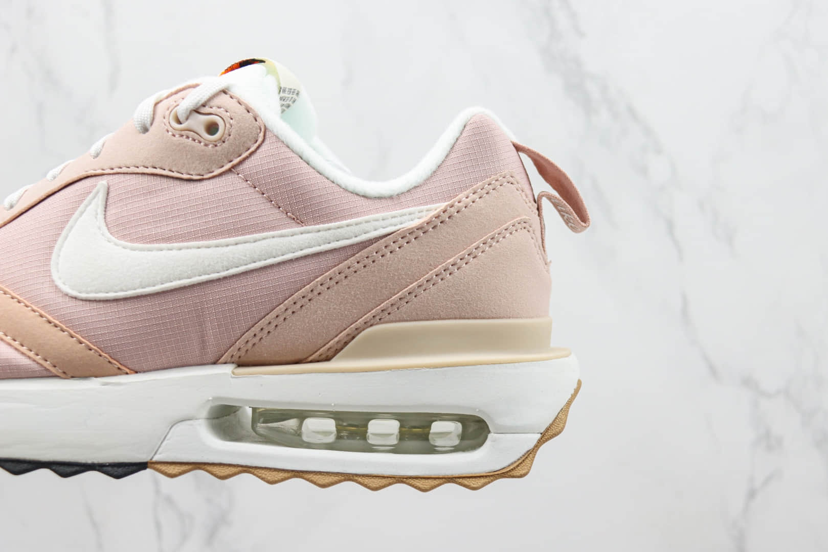 耐克Nike Air Max Dawn纯原版本黎明系列粉白色气垫慢跑鞋 莆田耐克货源 货号:DC4068-601