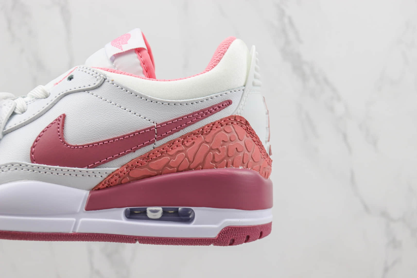 乔丹Air Jordan Legacy 312 Low纯原版本AJ312白粉色三合一篮球鞋 莆田复刻AJ 货号:PN3407-161