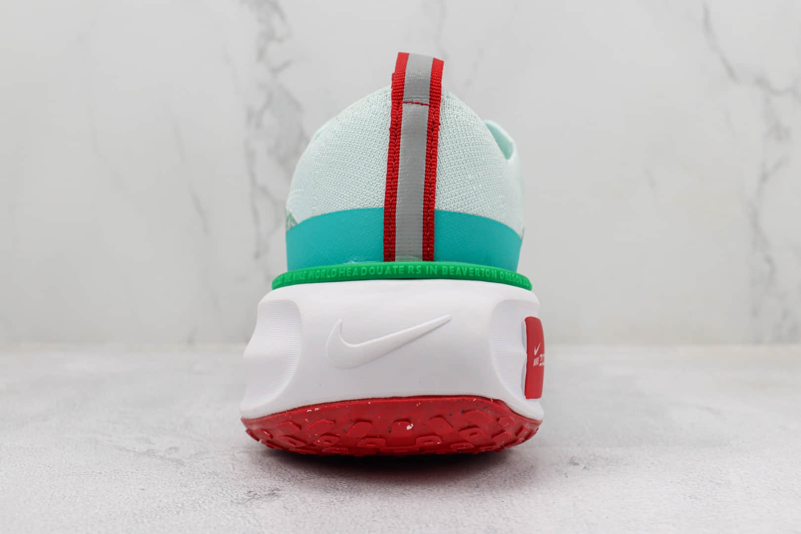 耐克Nike Zoom X Invincible Run Fk 3纯原版本针织绿红马拉松跑鞋 莆田复刻耐克 货号:DR2660-203