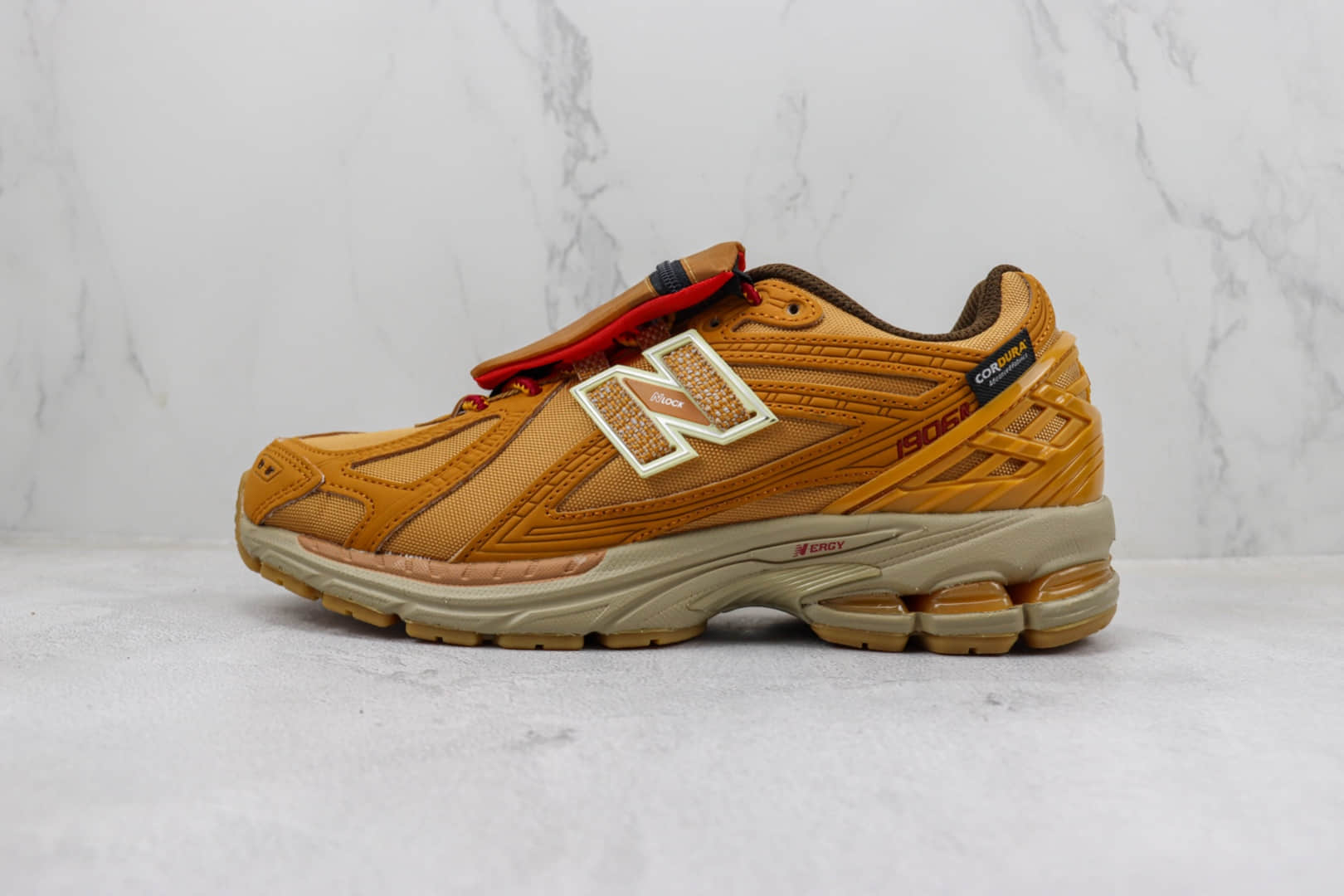 新百伦New Balance 1906R纯原版本NB1906土黄色复古慢跑鞋 莆田复刻新百伦 货号:M1906ROB