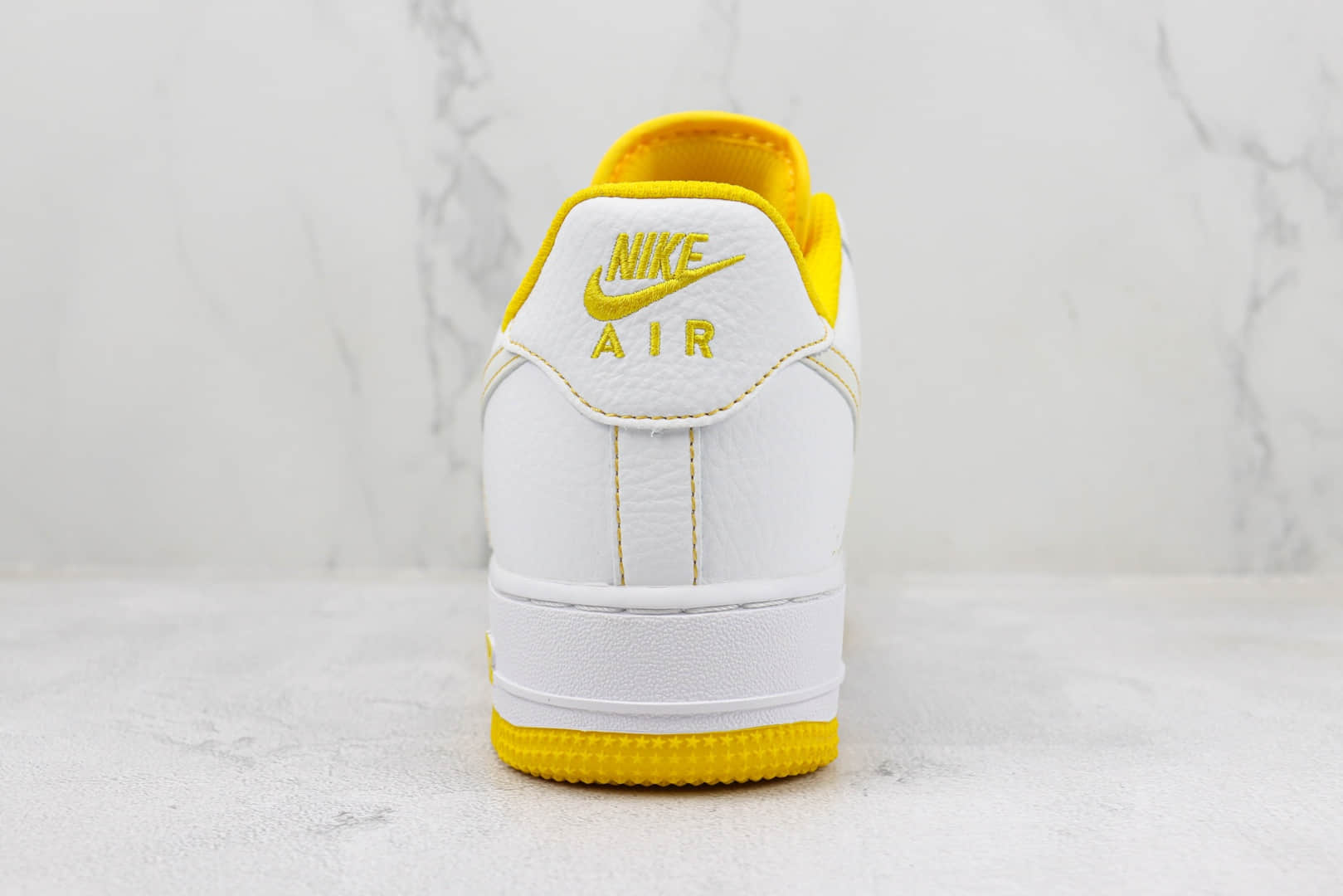 耐克Nike Air Force 1 '07 Low纯原版本低帮空军一号白黄缝线板鞋 莆田天花板AF1系列 货号:MM3603-026