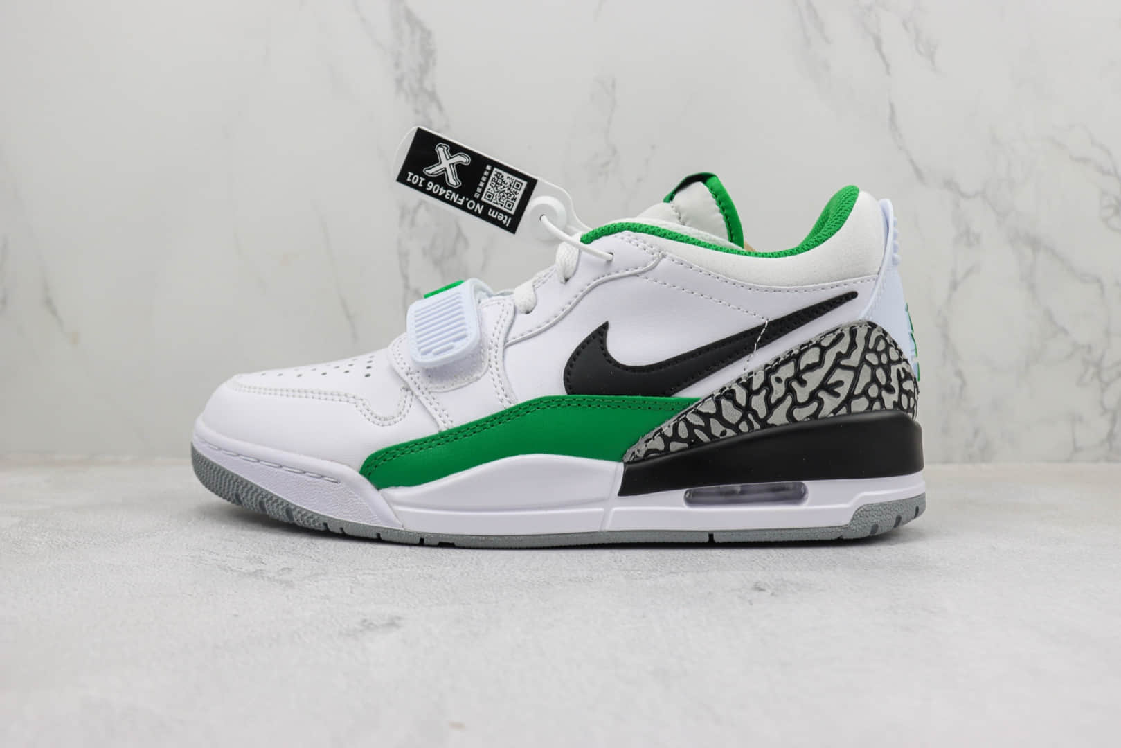乔丹Air Jordan Legacy 312 Low纯原版本AJ312白绿黑色三合一篮球鞋 莆田AJ货源 货号:FN3406-101