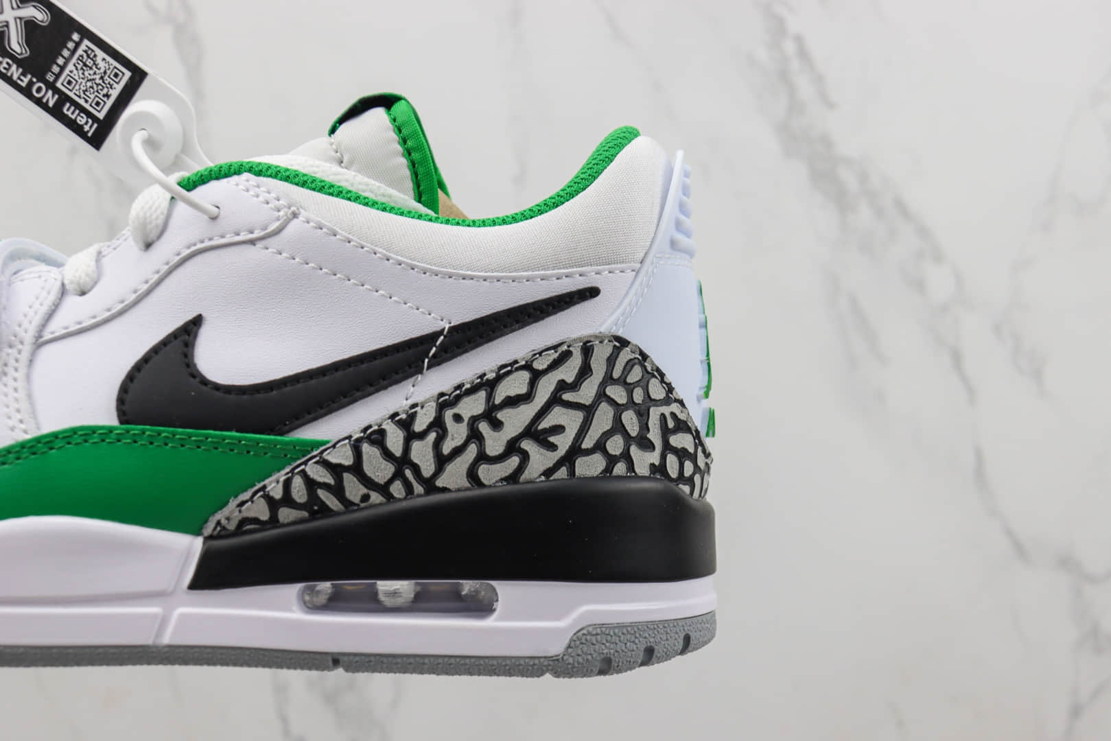 乔丹Air Jordan Legacy 312 Low纯原版本AJ312白绿黑色三合一篮球鞋 莆田AJ货源 货号:FN3406-101