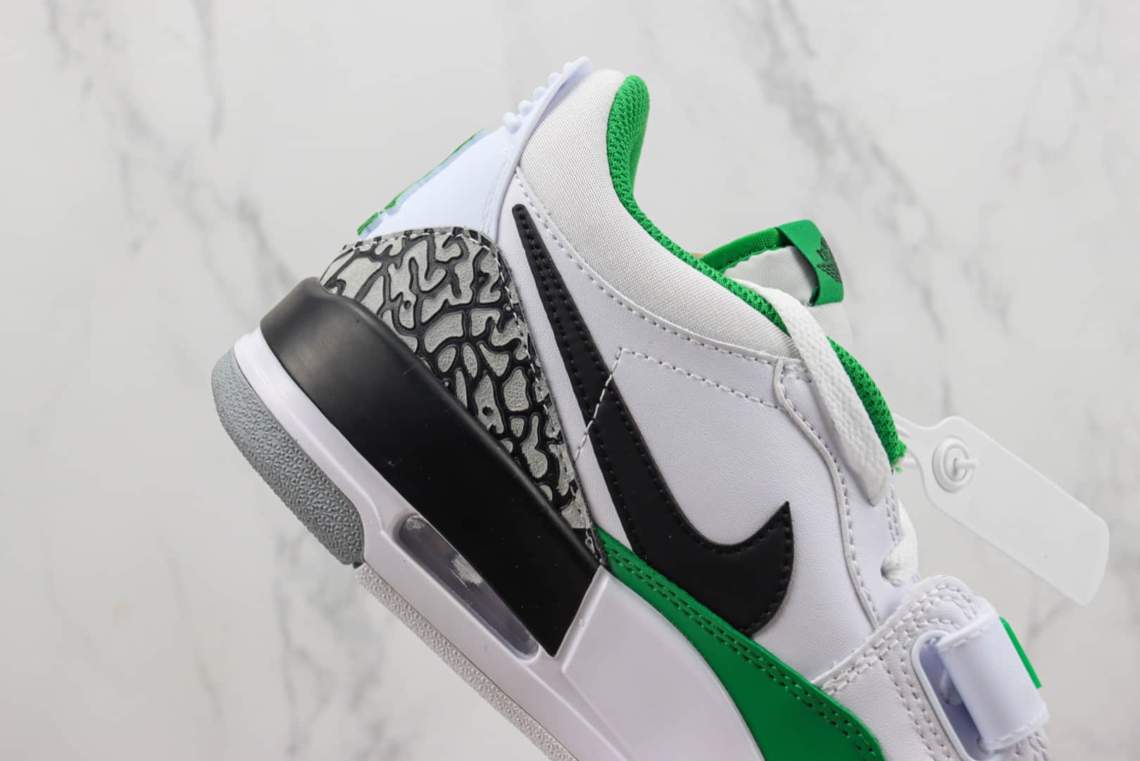 乔丹Air Jordan Legacy 312 Low纯原版本AJ312白绿黑色三合一篮球鞋 莆田AJ货源 货号:FN3406-101