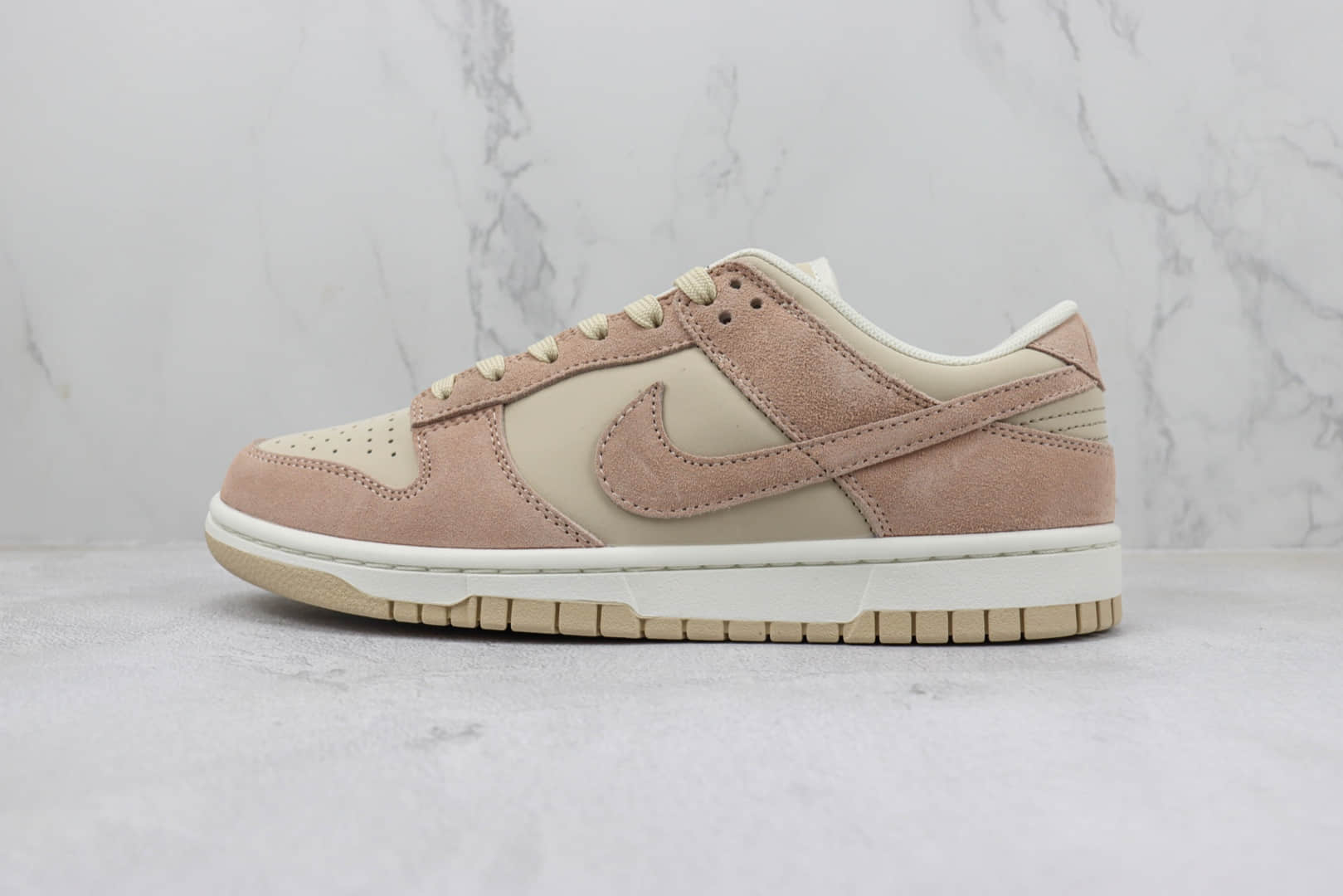 耐克Nike SB Dunk Low纯原版本低帮SB Dunk浅棕色板鞋 莆田天花板Dunk系列 货号：FD0873-126