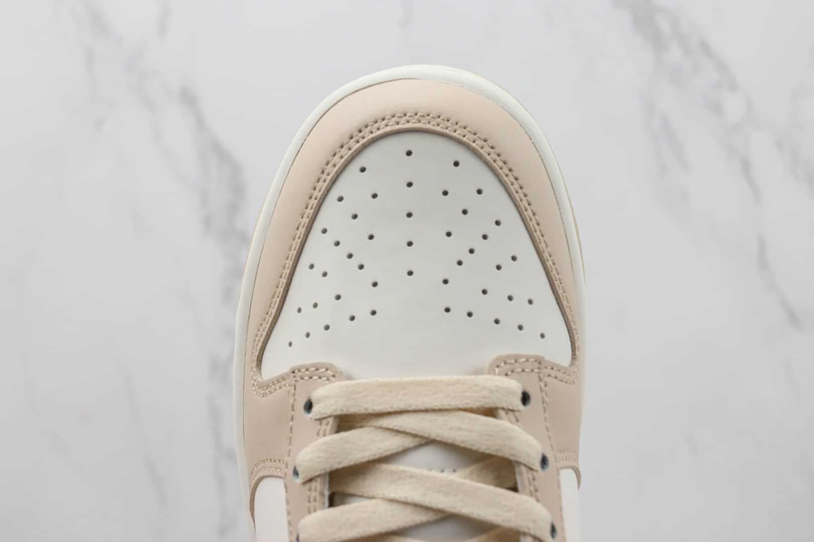 耐克Nike Dunk Low纯原版本低帮Dunk米白金勾板鞋 莆田天花板Dunk系列 货号:DX5930-001
