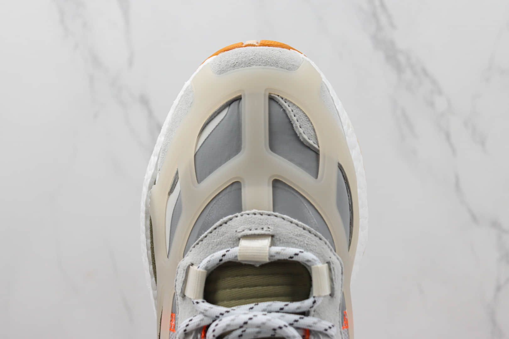 阿迪达斯adidas IVP Nite Jogger纯原版本碧昂丝联名夜行者灰桔粉色爆米花跑鞋 莆田复刻阿迪达斯 货号:ID5101