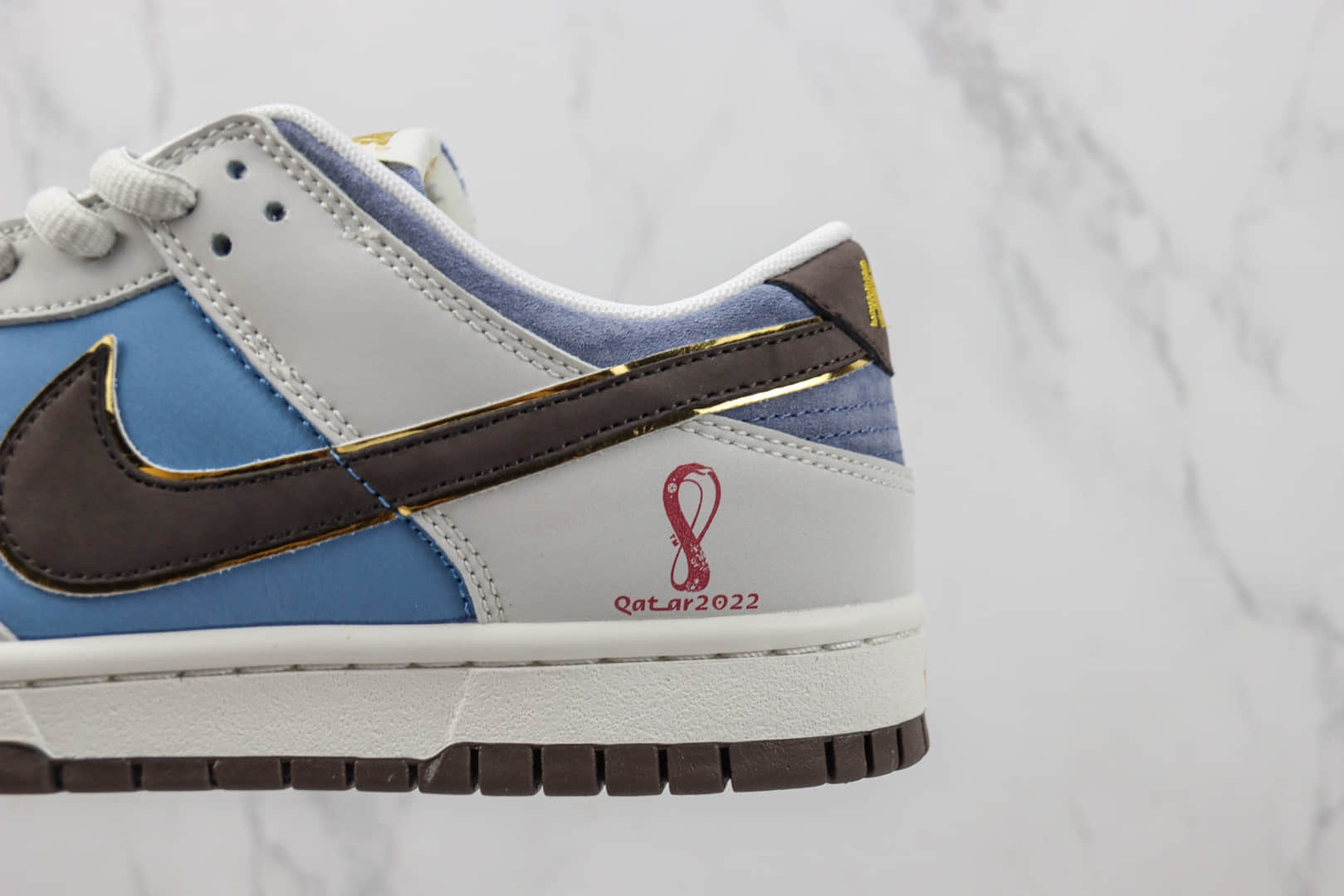 耐克Nike SB Dunk Low纯原版本低帮SB Dunk阿根廷队专属配色板鞋 莆田天花板Dunk系列 货号:AT2022-688