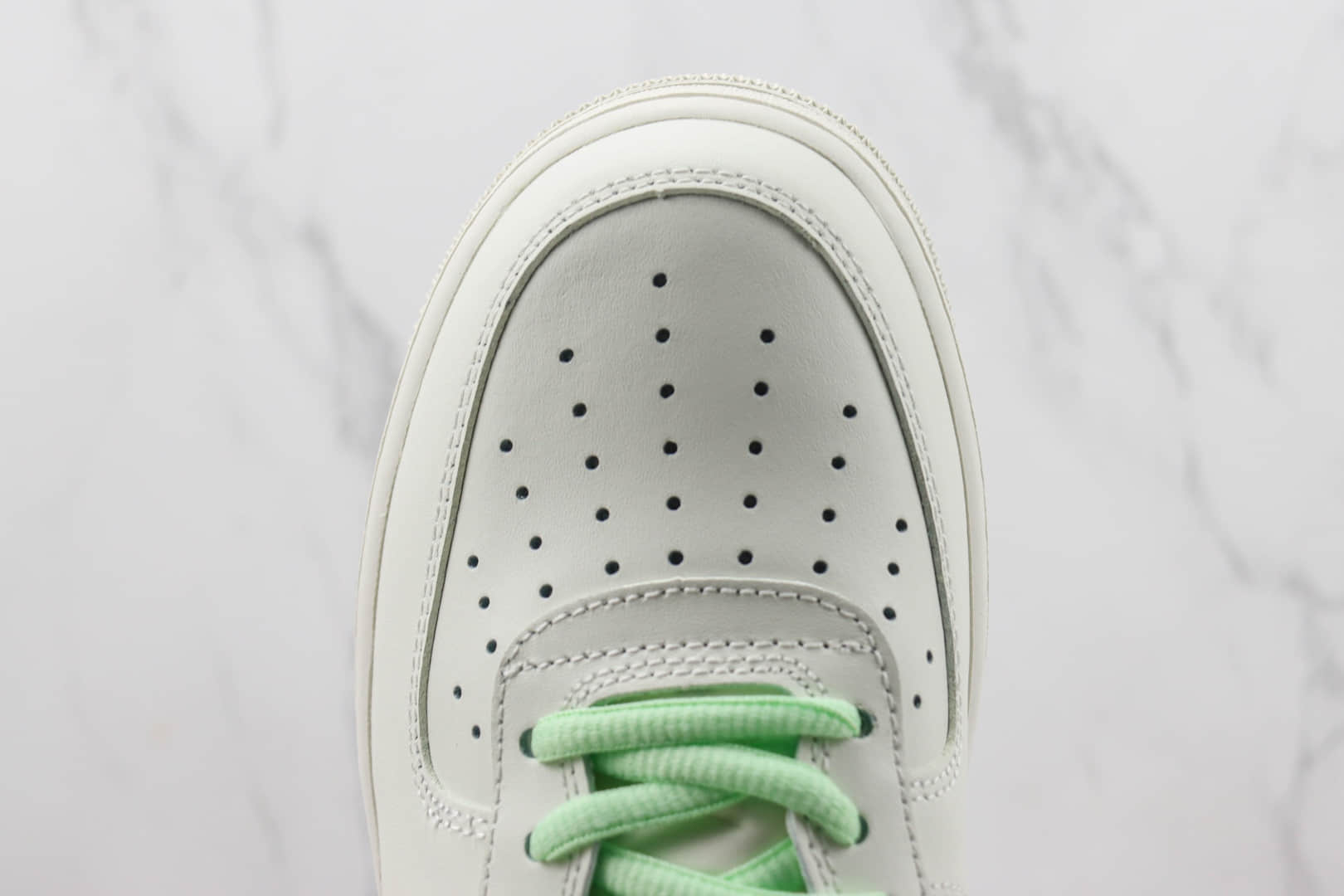 耐克Nike Air Force 1 Low纯原版本空军一号低帮AF1白绿色 莆田天花板AF1系列 货号:CQ5059-223