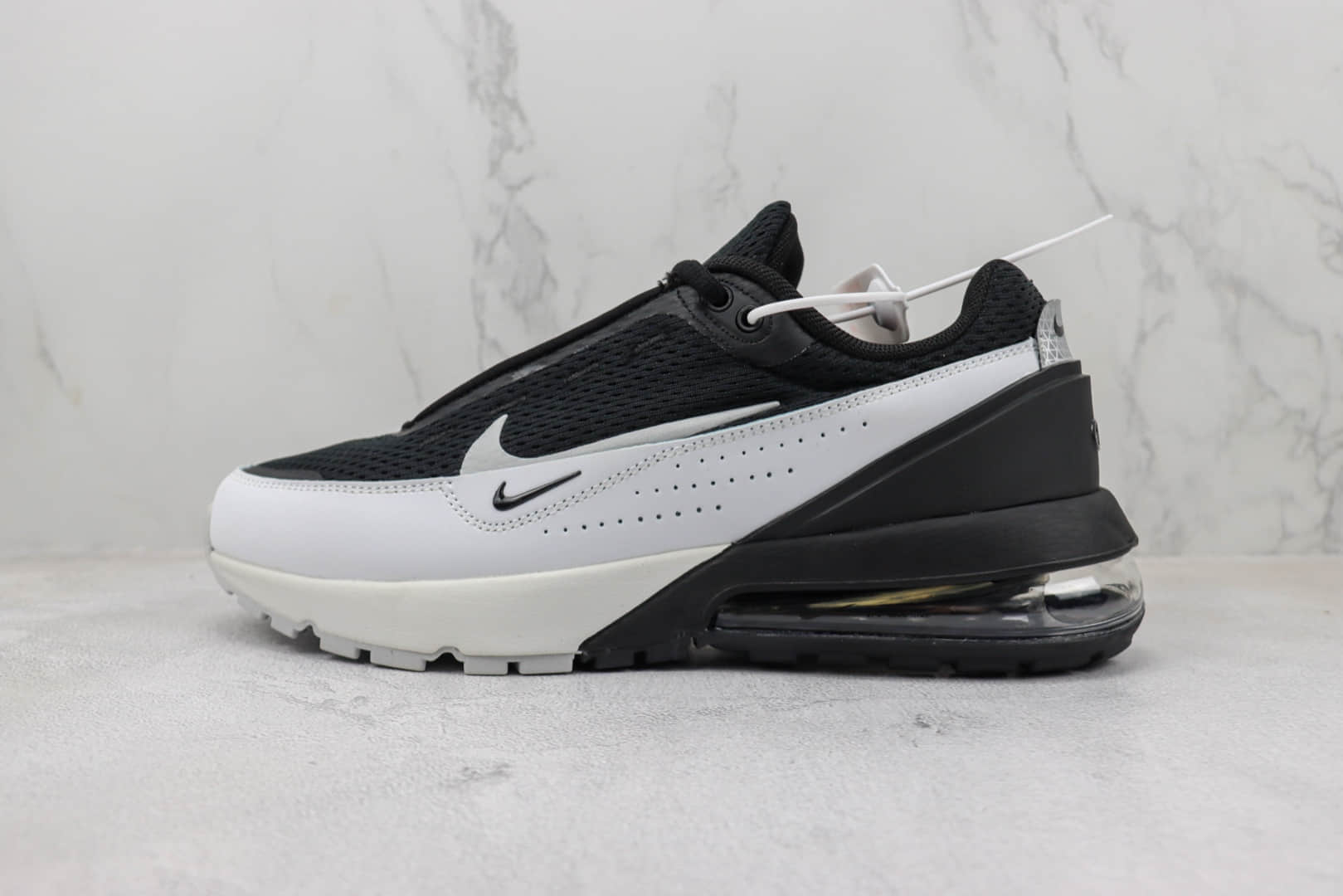 耐克Nike Air Max Pulse纯原版本黑白色气垫跑鞋 莆田耐克工厂 货号:DR0453-005