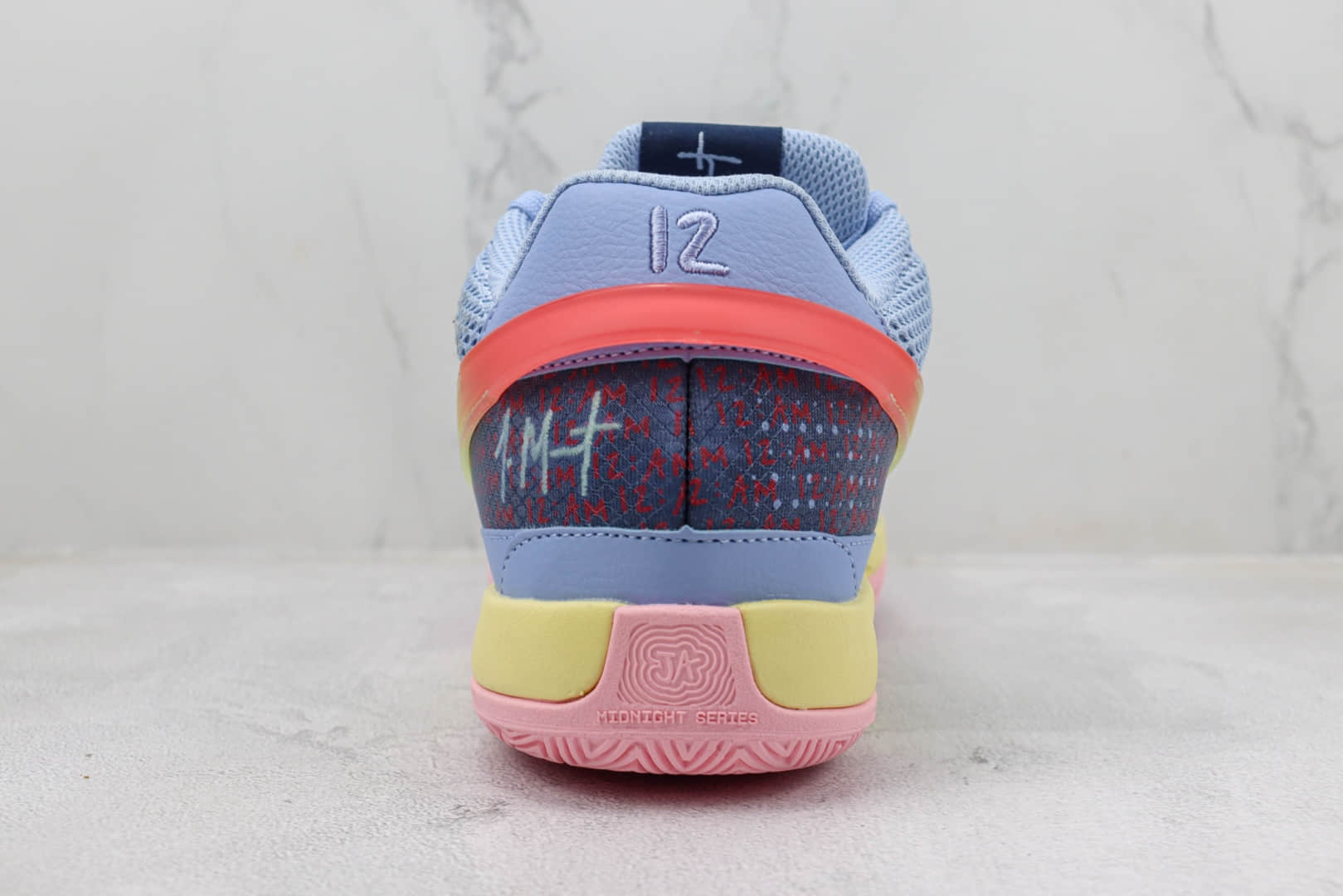 耐克Nike JA 1纯原版本莫兰特一代圣枪梦幻蓝实战篮球鞋 莆田耐克工厂 货号:DR8785-400
