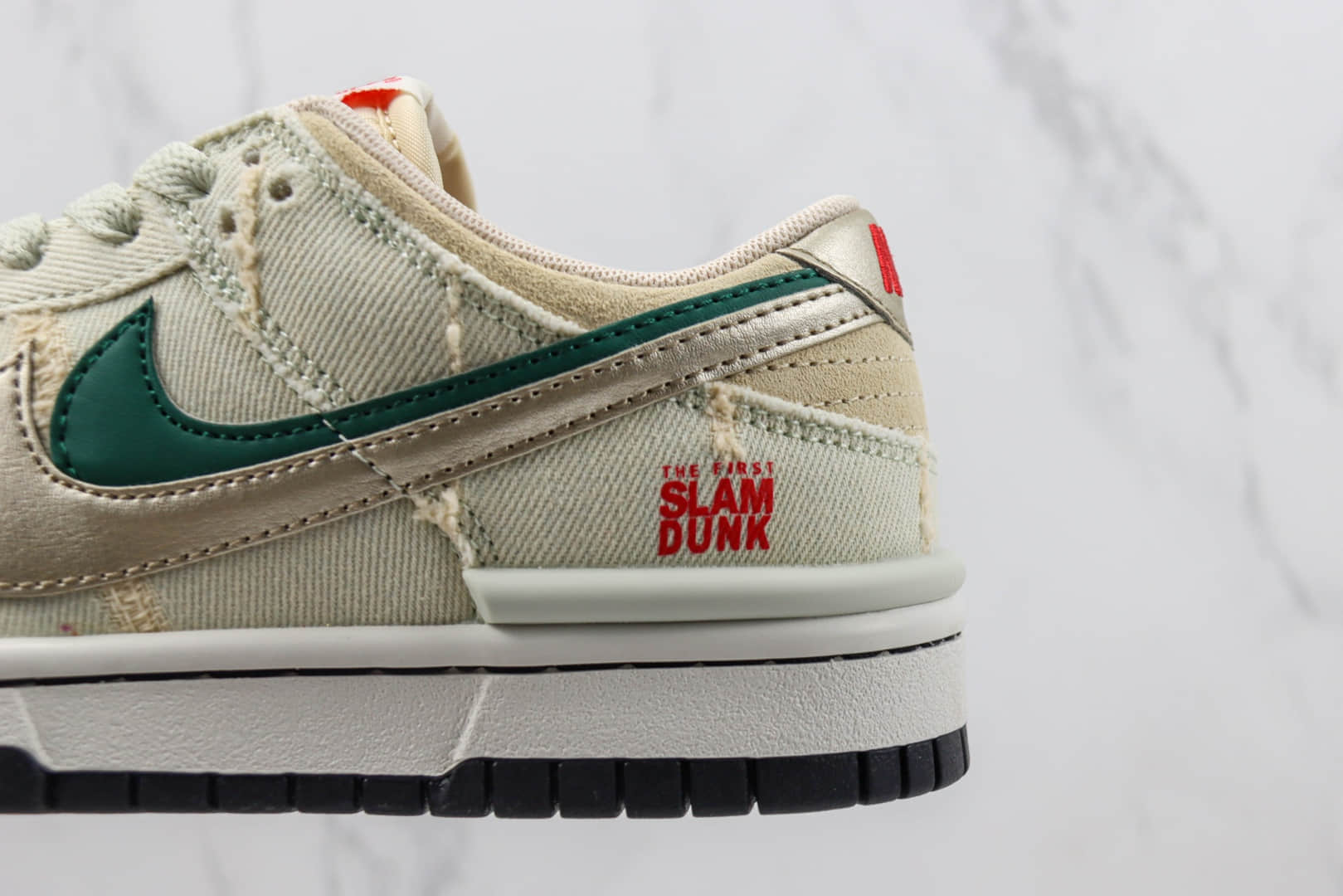 耐克Nike Dunk Low纯原版本低帮Dunk灌篮高手做旧滑板鞋 莆田天花板Dunk系列 货号:DZ2794-168