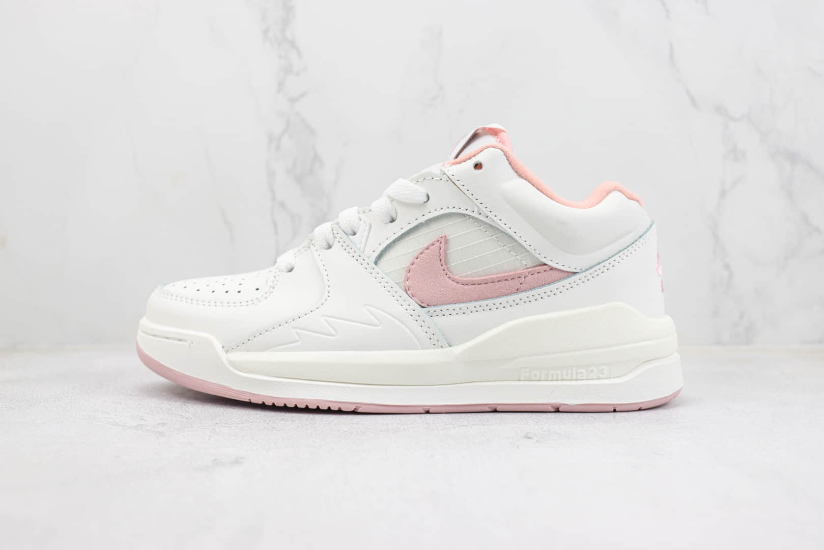 乔丹Air Jordan Stadium 90纯原版本AJ90白粉色复古运动篮球鞋 莆田AJ货源 货号：FB2269-106