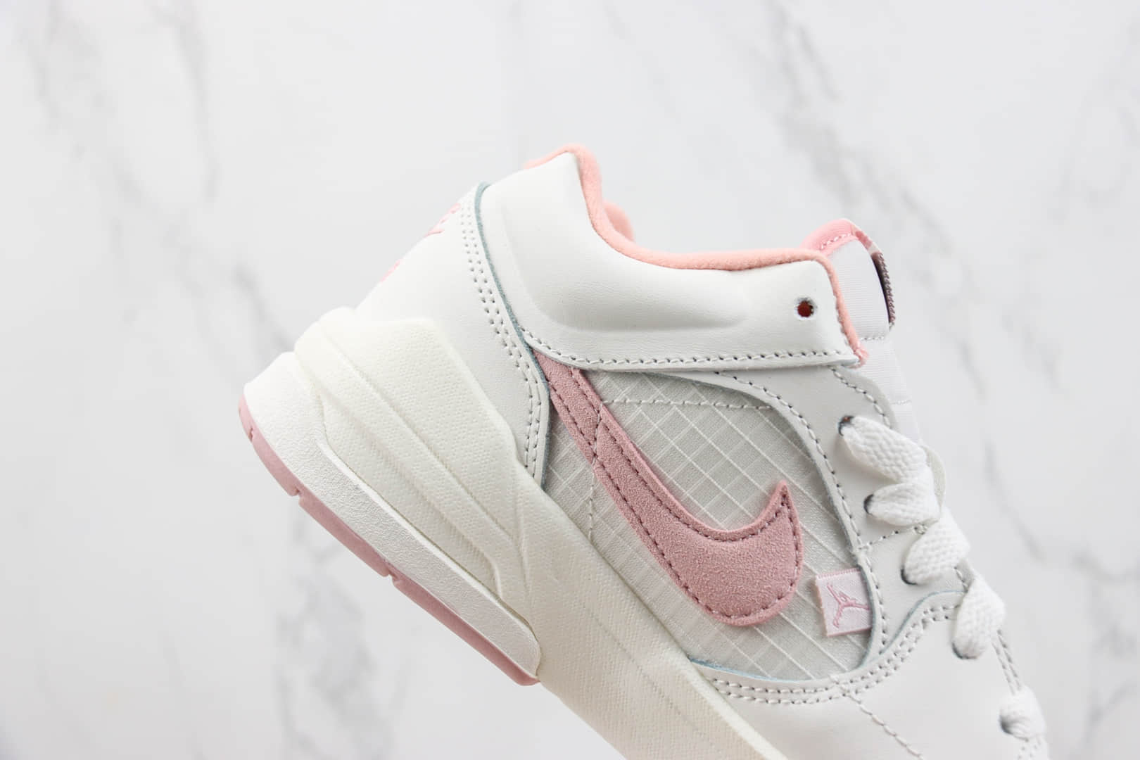 乔丹Air Jordan Stadium 90纯原版本AJ90白粉色复古运动篮球鞋 莆田AJ货源 货号：FB2269-106