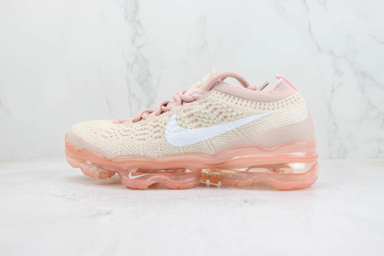 耐克Nike Air Vapormax 2023纯原版本粉色全掌大气垫缓震跑步鞋 莆田复刻鞋 货号:DV6840-101