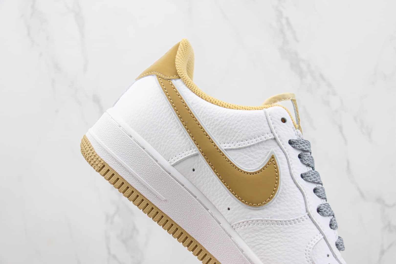 耐克Nike Air Force 1 Low纯原版本空军一号低帮AF1白土黄色板鞋 莆田天花板AF1系列 货号：LS0216-029