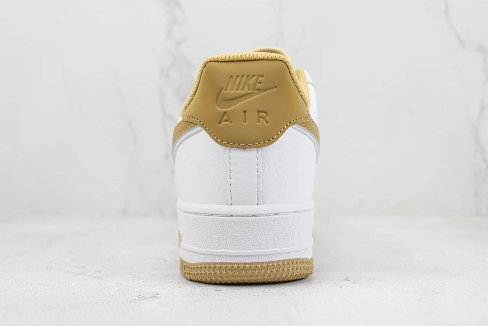 耐克Nike Air Force 1 Low纯原版本空军一号低帮AF1白土黄色板鞋 莆田天花板AF1系列 货号：LS0216-029