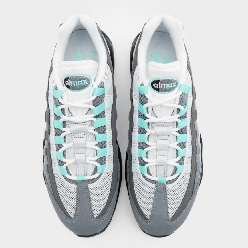 灰白渐变！复古跑鞋Air Max 95新配色实物曝光！ 货号：FV4710-100