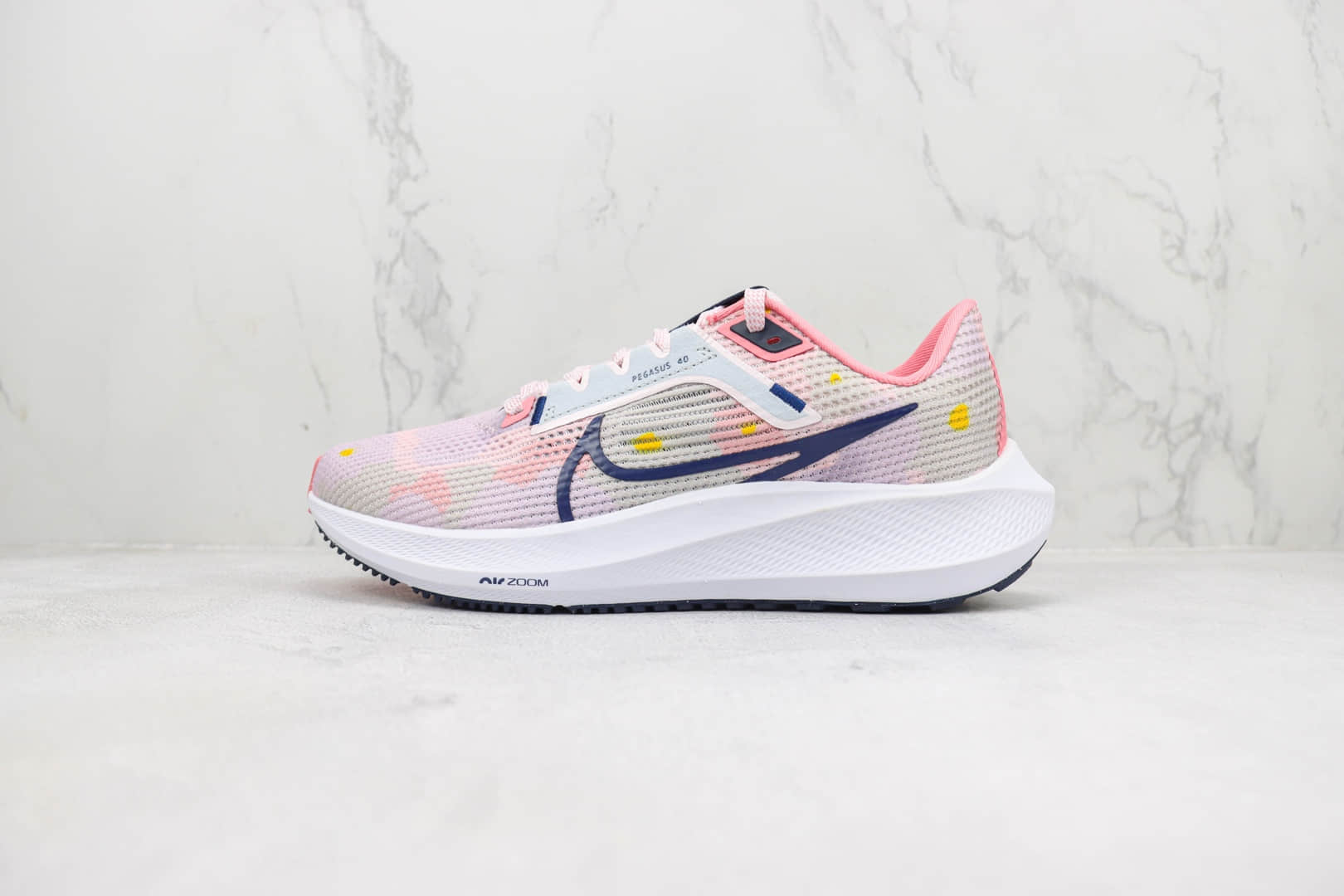 耐克Nike Air Zoom Pegasus 40纯原版本飞马40代粉色透气跑鞋 莆田耐克工厂 货号:DV7890-600