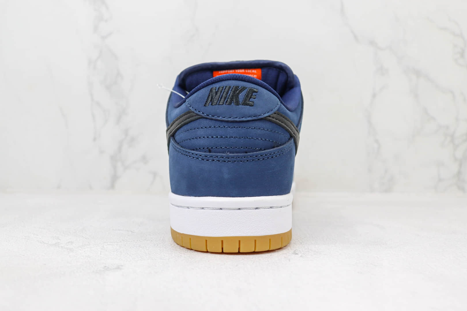 耐克Nike SB Dunk Low “Navy Gum”纯原版本低帮SB Dunk午夜海军蓝生胶板鞋 莆田耐克货源 货号:CW7463-401