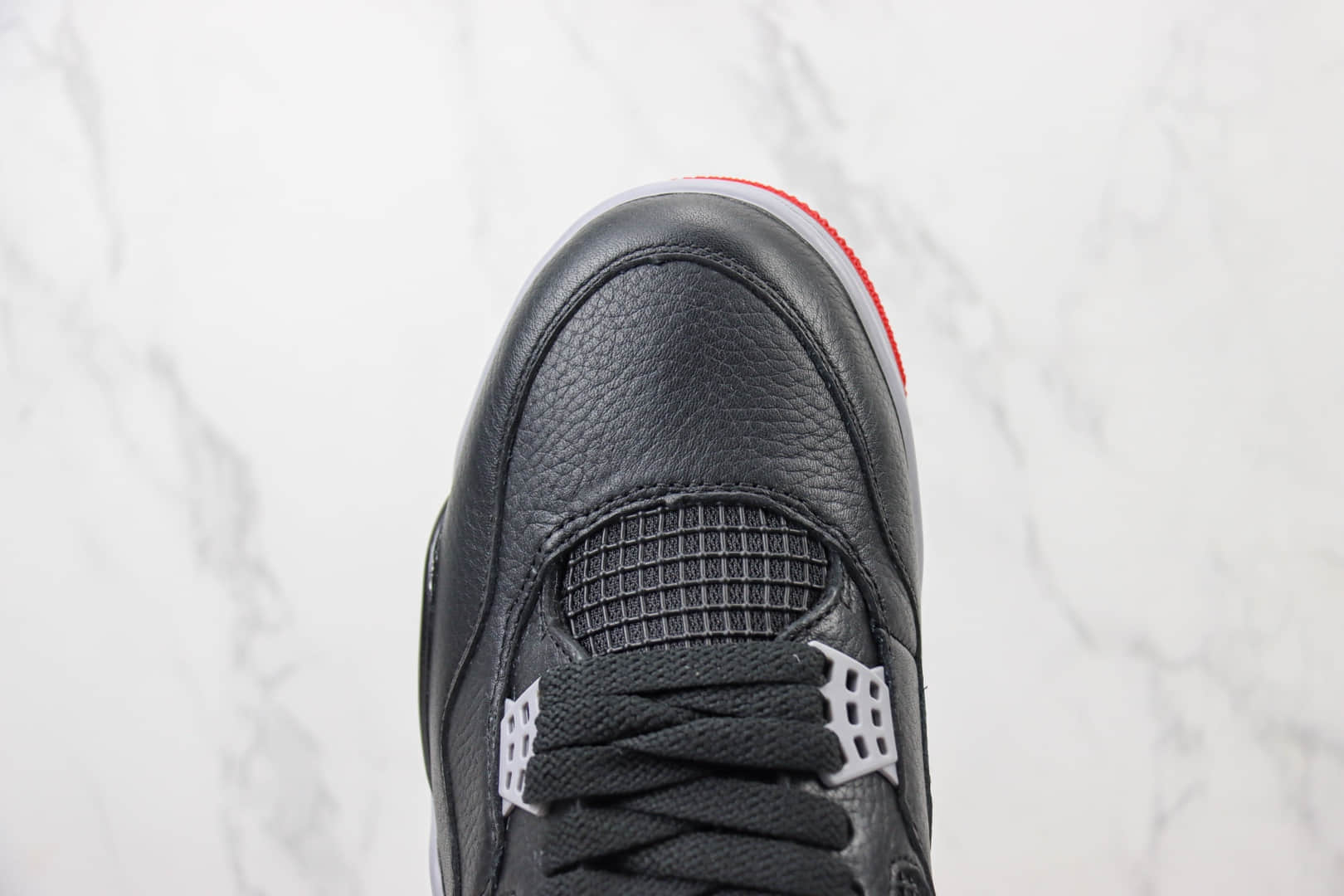 乔丹Air Jordan 4 “Bred Reimagined” 纯原版本AJ4新黑红篮球鞋 莆田AJ货源 货号：FV5029-006