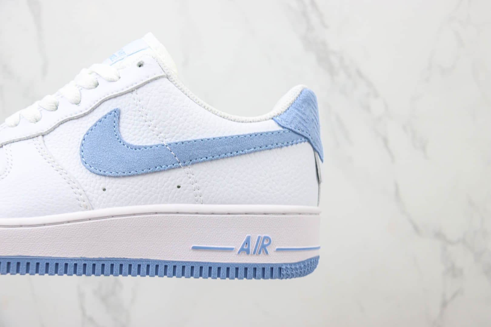 耐克Nike Air Force 1 Low纯原版本空军一号低帮AF1白蓝色板鞋 莆田复刻鞋货源 货号:CN2873-102