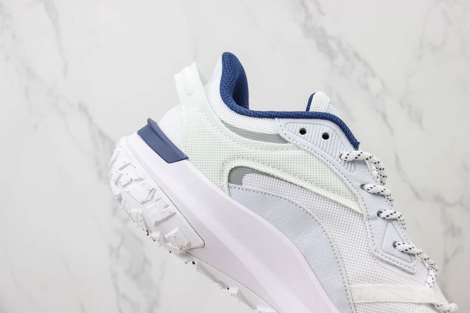 耐克Nike ACG Mountain Fly 2 Low纯原版本ACG系列山脉2代白深蓝户外登山徒步鞋 莆田耐克工厂 货号:DV7904-006