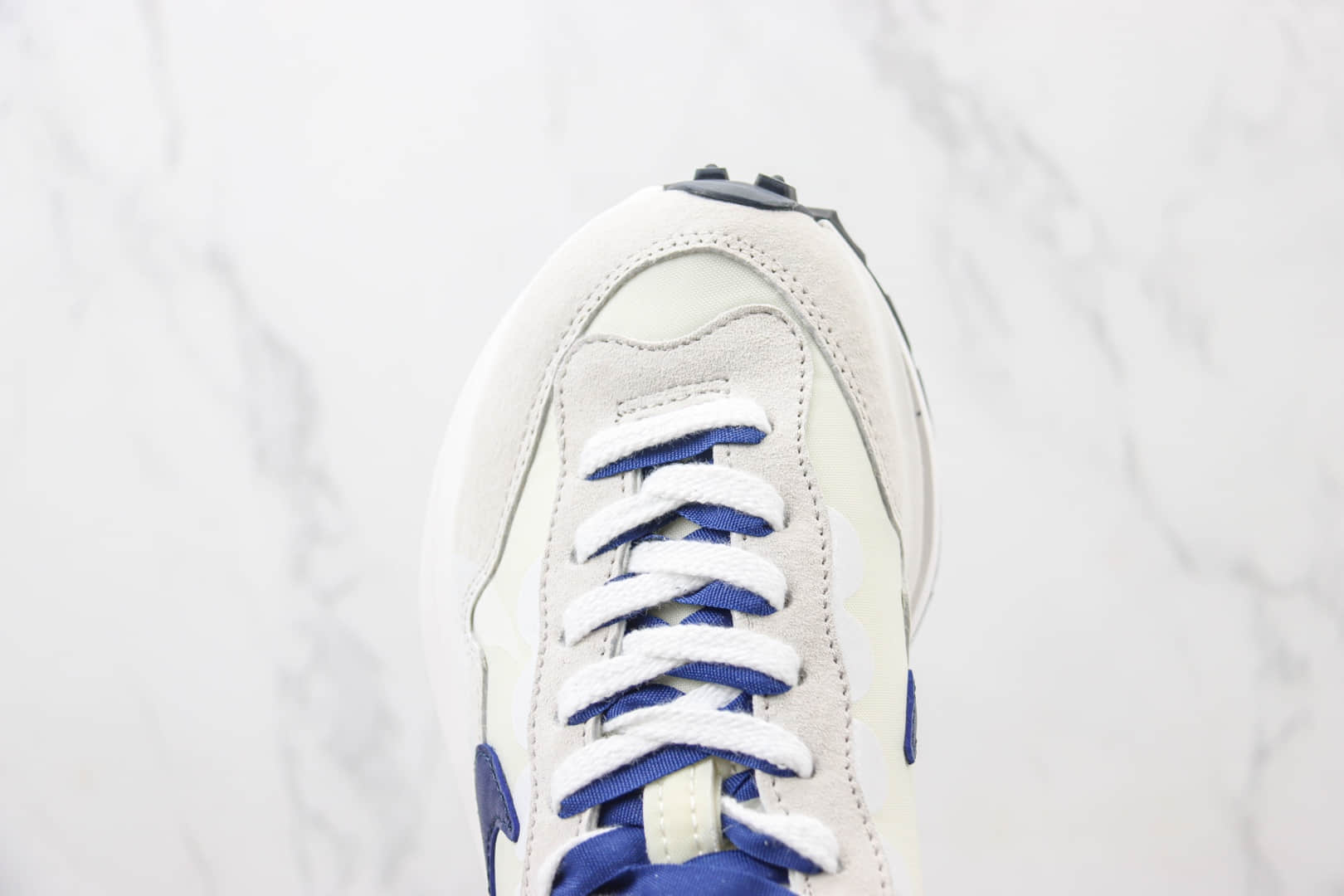 耐克Sacai x Nike VaporWaffle 3.0纯原版本白深蓝华夫鞋 莆田耐克货源 货号:DD1875-109