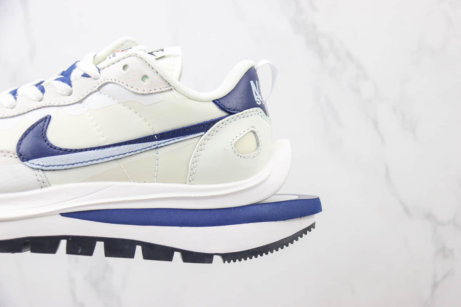 耐克Sacai x Nike VaporWaffle 3.0纯原版本白深蓝华夫鞋 莆田耐克货源 货号:DD1875-109