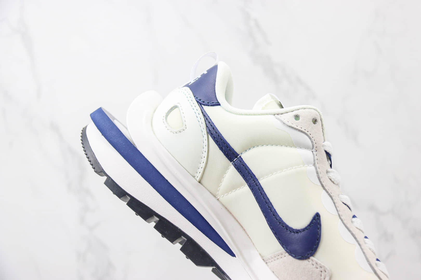 耐克Sacai x Nike VaporWaffle 3.0纯原版本白深蓝华夫鞋 莆田耐克货源 货号:DD1875-109