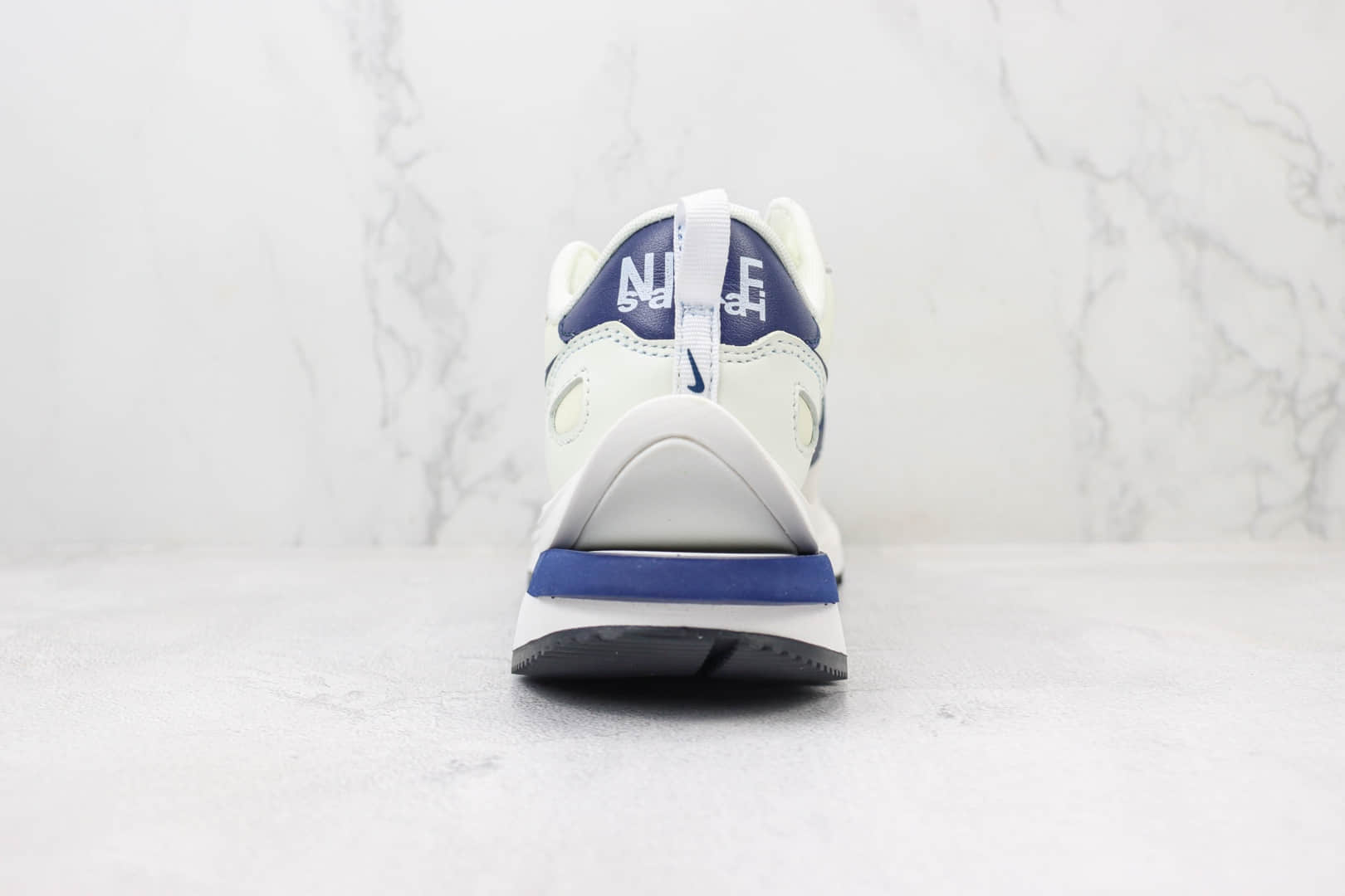 耐克Sacai x Nike VaporWaffle 3.0纯原版本白深蓝华夫鞋 莆田耐克货源 货号:DD1875-109