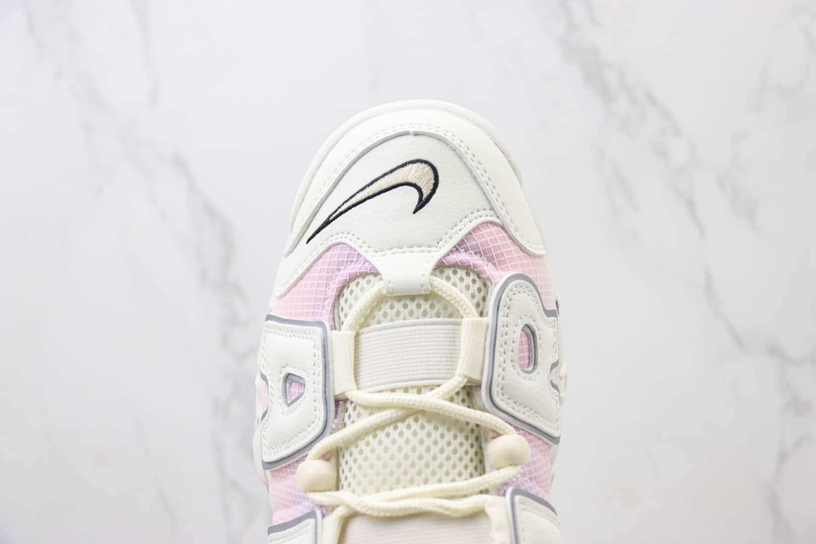 耐克Nike Air More Uptempo纯原版本皮蓬大AIR粉紫渐变复古篮球鞋 莆田耐克货源 货号:DR9612-100