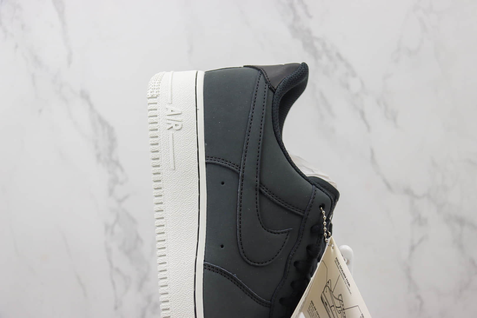 耐克Nike Air Force 1 Low纯原版本空军一号低帮AF1磨砂黑板鞋 莆田天花板AF1 货号:DQ8571-001