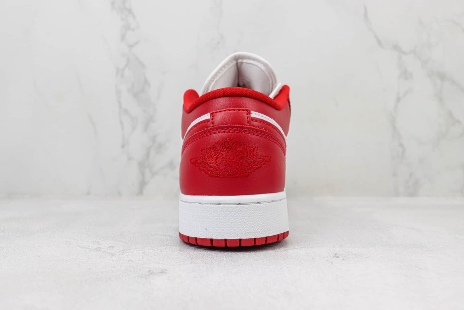 乔丹Air Jordan 1 Low “Gym Red”纯原版本低帮AJ1白红大学红板鞋 莆田AJ货源 货号:553560-611