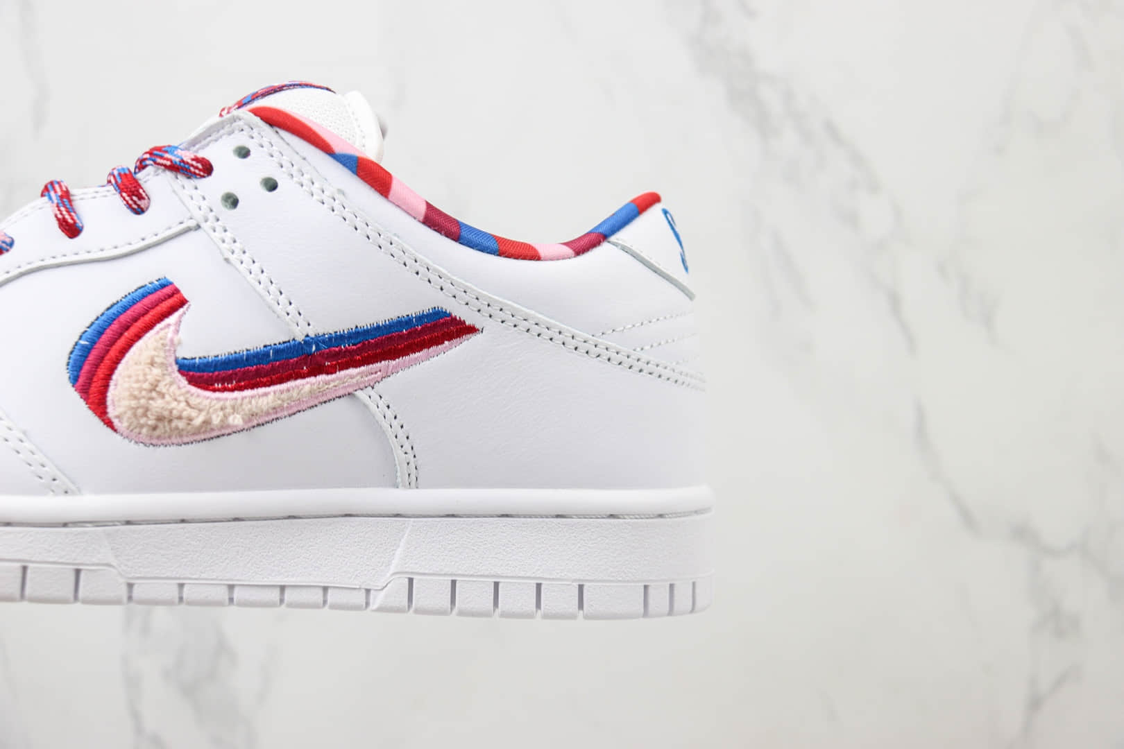 耐克Parra x Nike SB Dunk Low纯原版本低帮SB Dunk裸眼3D彩钩板鞋 莆田耐克货源 货号:CN4504-100