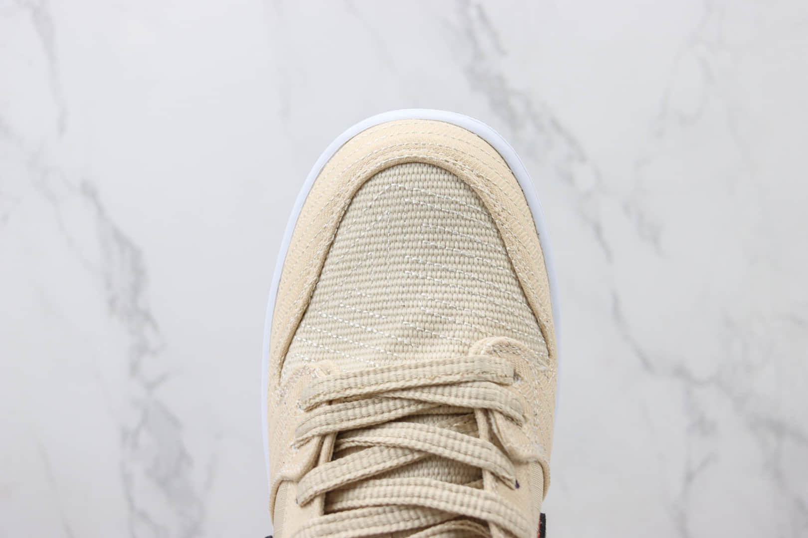 耐克Albino &Preto x Nike SB Dunk Low“Pearl White”纯原版本低帮SB Dunk撕撕乐米杏黑滑板鞋 莆田耐克货源 货号:FD2627-200