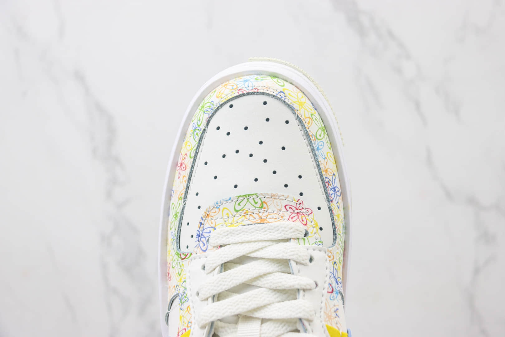 耐克Nike Air Force 1 纯原版本空军一号AF1丰塔卡系列花卉主题板鞋 莆田天花板AF1 货号:DV3211-100