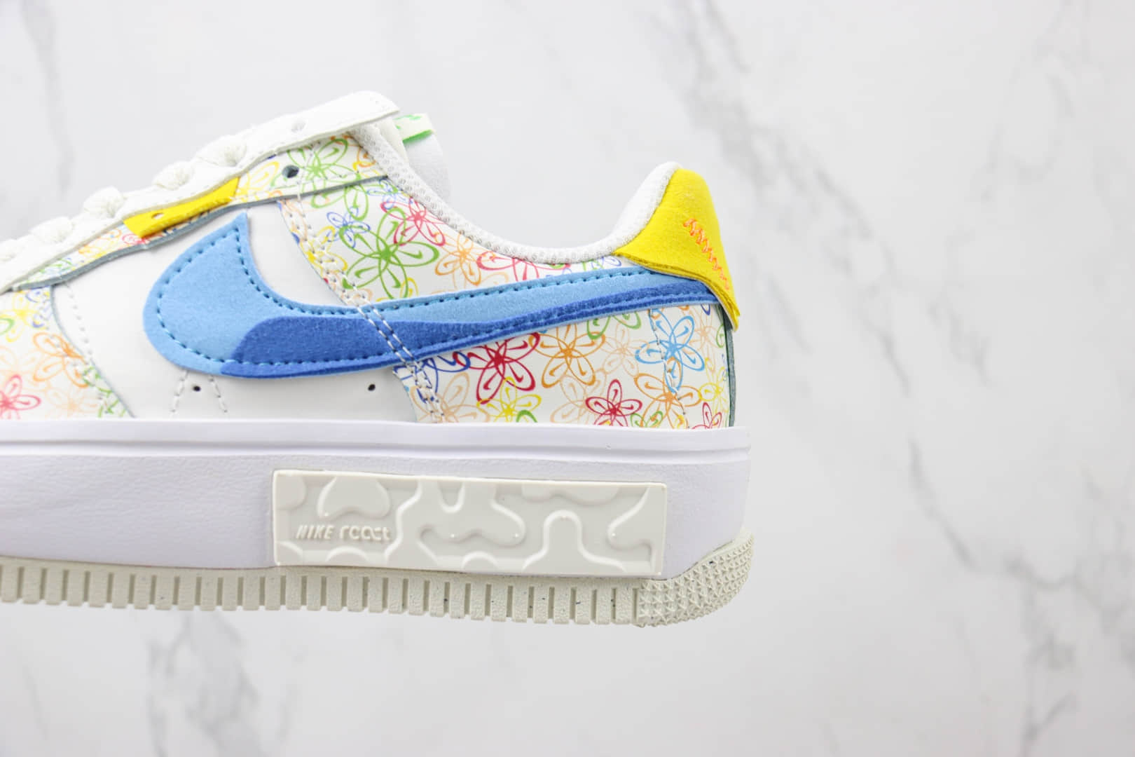 耐克Nike Air Force 1 纯原版本空军一号AF1丰塔卡系列花卉主题板鞋 莆田天花板AF1 货号:DV3211-100