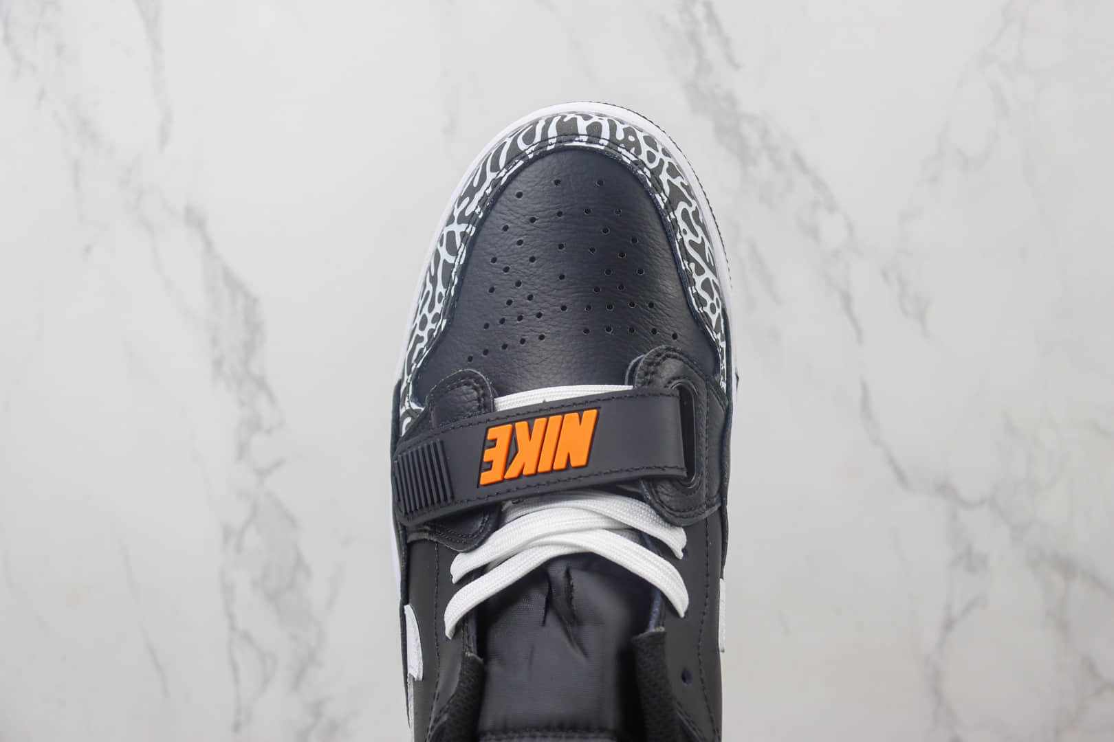 乔丹Air Jordan Legacy 312 Low纯原版本AJ312黑白橙三合一篮球鞋 莆田AJ货源 货号：CD7069-011