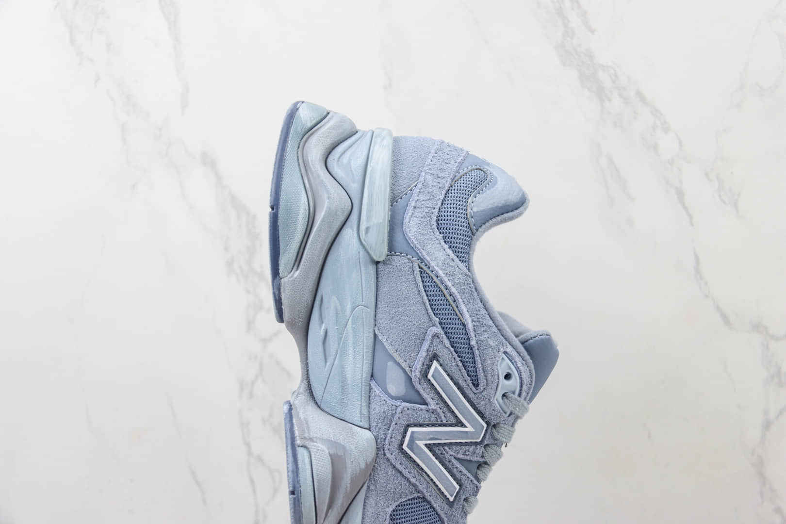 新百伦New Balance 9060纯原版本NB9060灰蓝色复古跑鞋 莆田新百伦货源 货号:U9060IB