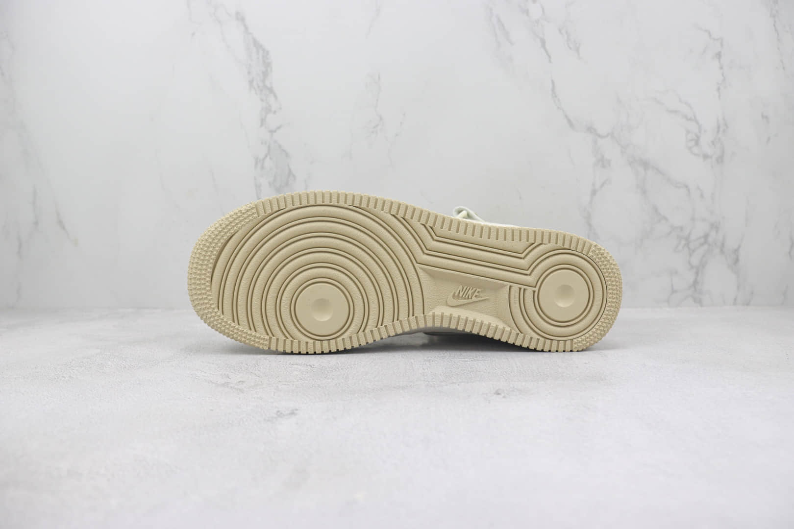 耐克LV x Nike Air Force 1 Mid纯原版本LV联名空军一号中帮AF1浅黄牛仔暗夜精灵板鞋 莆田耐克货源 货号:DV9988-600