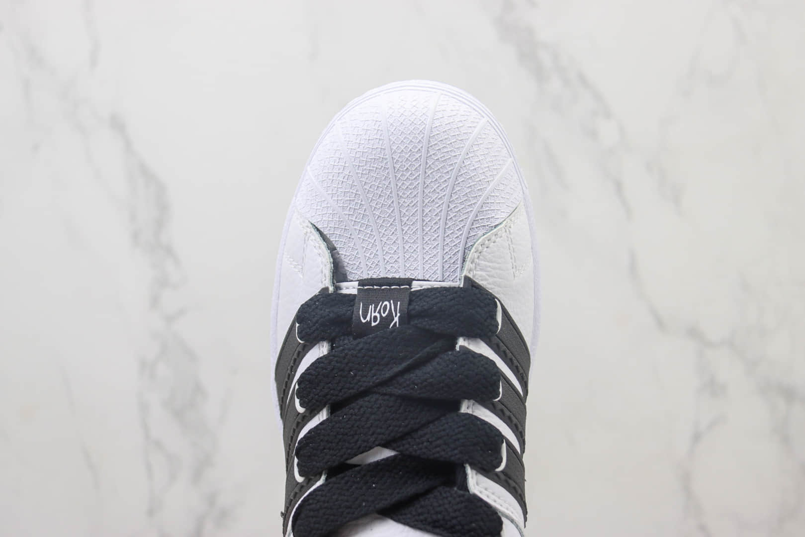 阿迪达斯Korn x adidas originals Campus 00S纯原版本三叶草贝壳头黑白低帮板鞋 莆田阿迪达斯货源 货号:IG0793