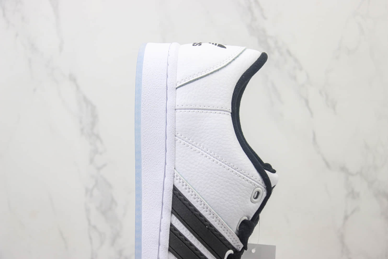 阿迪达斯Korn x adidas originals Campus 00S纯原版本三叶草贝壳头黑白低帮板鞋 莆田阿迪达斯货源 货号:IG0793