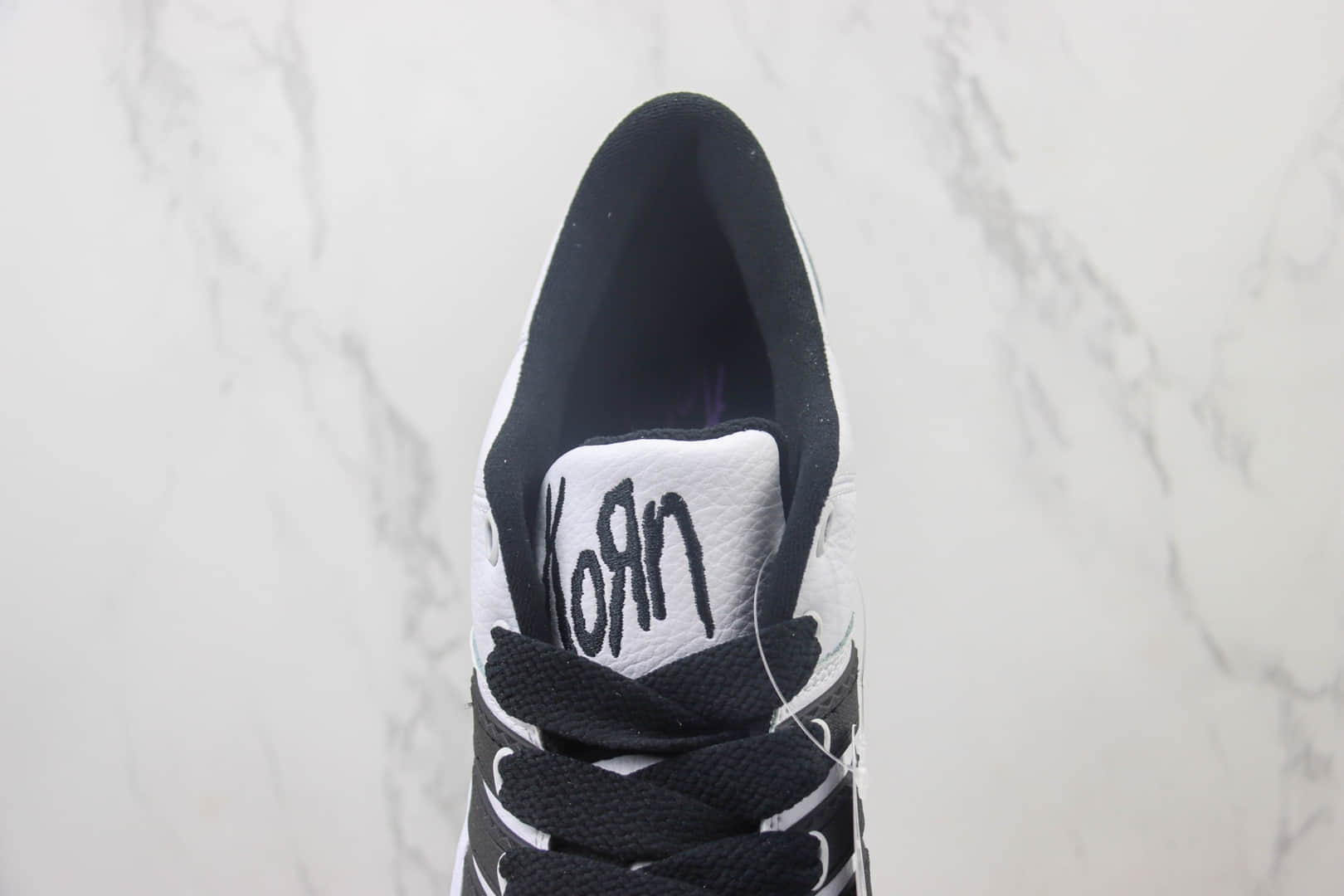 阿迪达斯Korn x adidas originals Campus 00S纯原版本三叶草贝壳头黑白低帮板鞋 莆田阿迪达斯货源 货号:IG0793