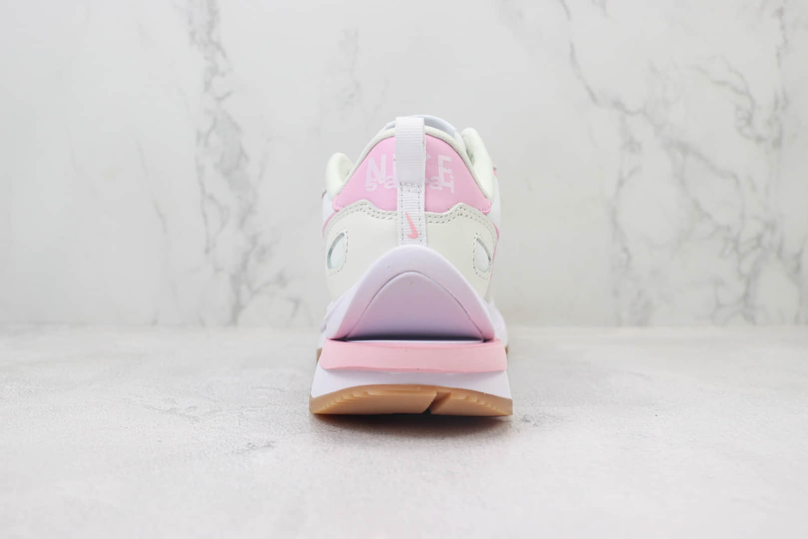 耐克Sacai x Nike VaporWaffle 3.0纯原版本华夫3.0白粉色走秀鞋 莆田耐克货源 货号:DD1875-116